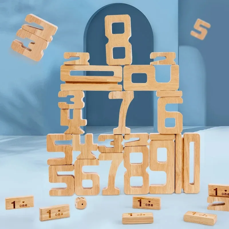 【Best-selling】28 Pieces Of Wooden Number Stacking Blocks For Children’S Math Learning Game To Develop Fine Motor Skills And Cogn
【Best-selling】28 Pieces Of Wooden Number Stacking Blocks For Children’S Math Learning Game To Develop Fine Motor Skills And Cogn
