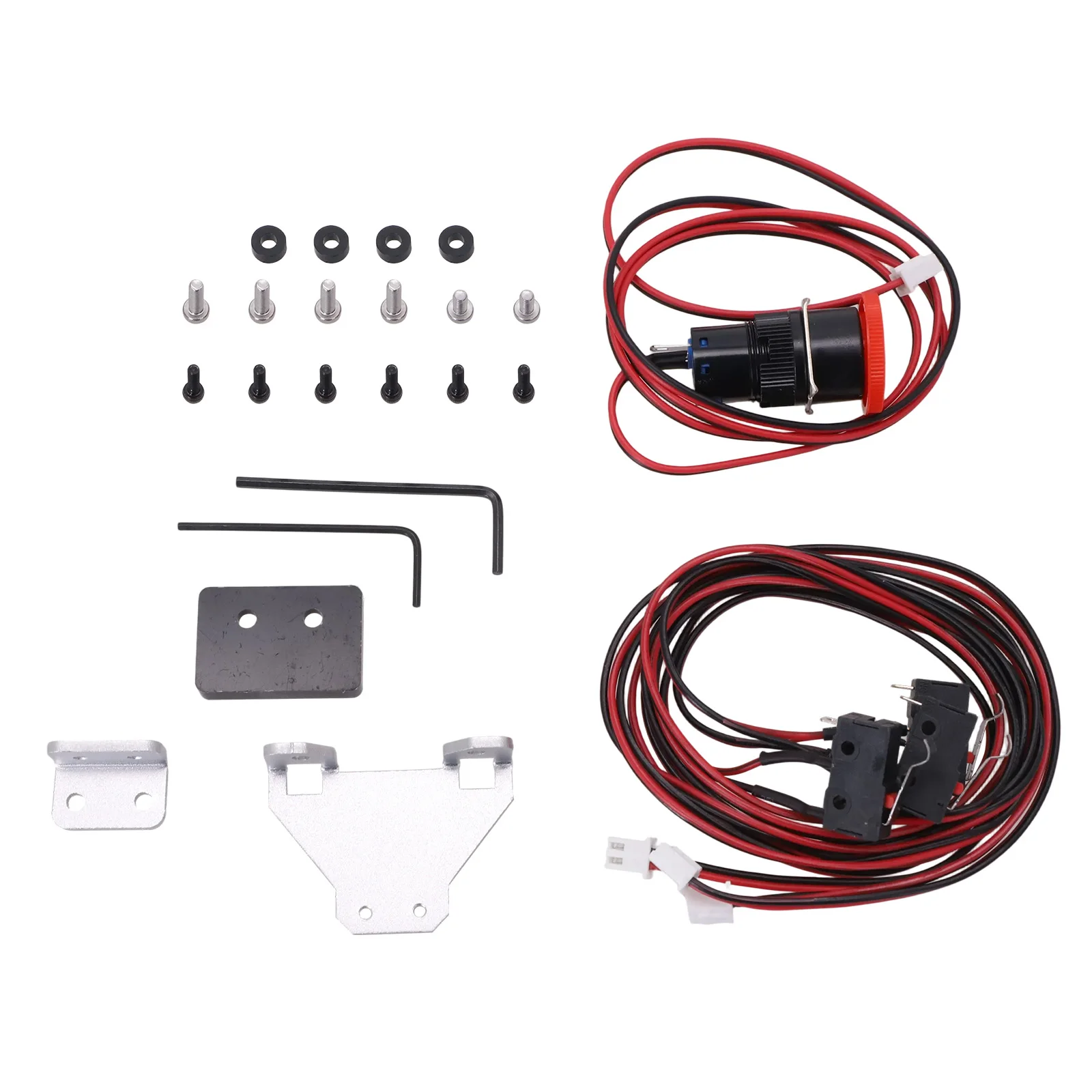 Limit Switch And E-Stop Button Kit For CNC 3018 PRO Max Plus 3020 Engraving Machine Parts With 80cm Cable Assembly Accessories
Limit Switch And E-Stop Button Kit For CNC 3018 PRO Max Plus 3020 Engraving Machine Parts With 80cm Cable Assembly Accessories
