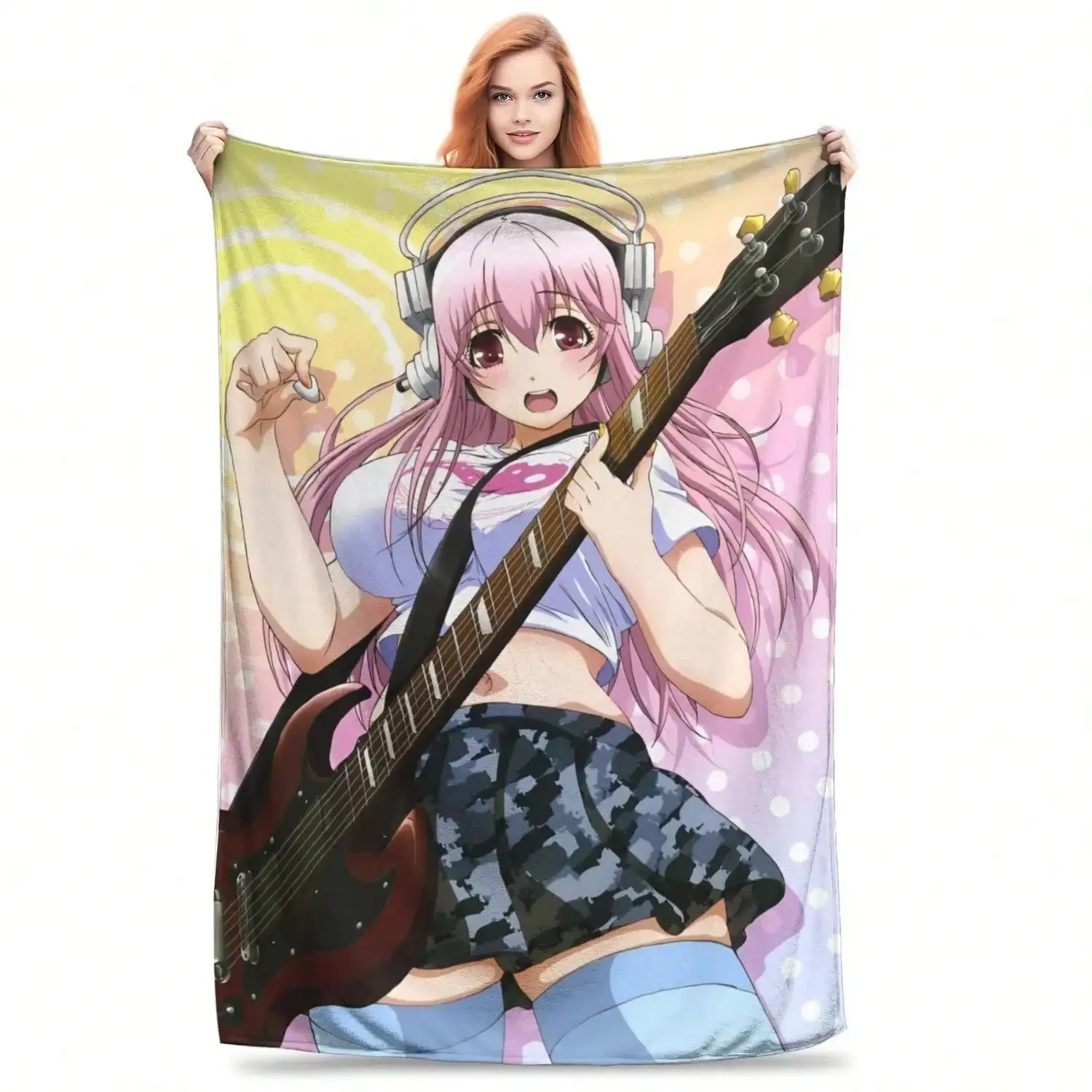 Super Sonico Music Anime Throw Blanket Coral Fleece Plush Lightweight Couch Bedspread Home Decor
Super Sonico Music Anime Throw Blanket Coral Fleece Plush Lightweight Couch Bedspread Home Decor