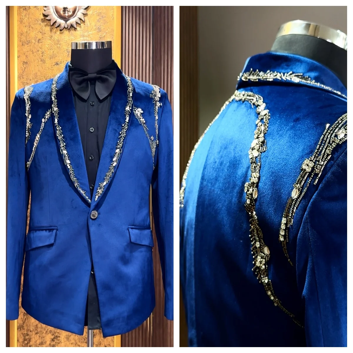 2025 New Arrival Wedding Suits for Man 2 Pieces Blazer Shawl Lapel One Button Rhinestone Beading Evening Party Wear Customized
2025 New Arrival Wedding Suits for Man 2 Pieces Blazer Shawl Lapel One Button Rhinestone Beading Evening Party Wear Customized