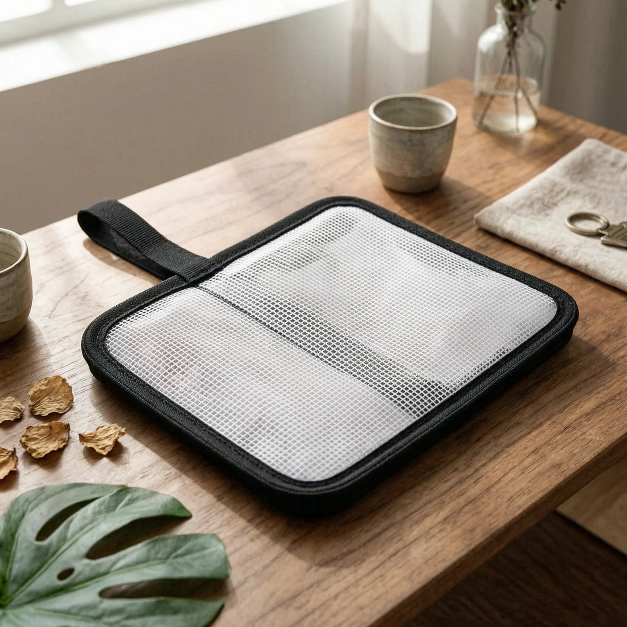 Transparent Tackle Pouch Portable Mesh Lure Case Roll up Lure Wrap Waterproof Outdoor Storage Foldable for Anglers
Transparent Tackle Pouch Portable Mesh Lure Case Roll up Lure Wrap Waterproof Outdoor Storage Foldable for Anglers