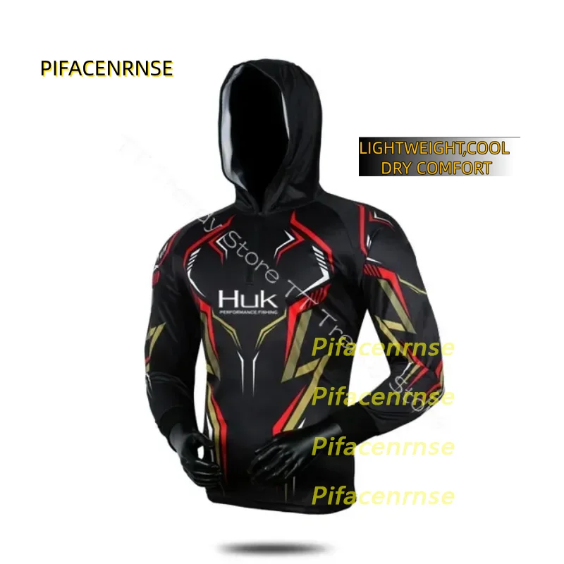 HUK Fishing Clothing Long Sleeve Summer Quick-Drying Clothes Breathable Anti-UV Sun Protection TShirt Hooded Fishing
HUK Fishing Clothing Long Sleeve Summer Quick-Drying Clothes Breathable Anti-UV Sun Protection TShirt Hooded Fishing