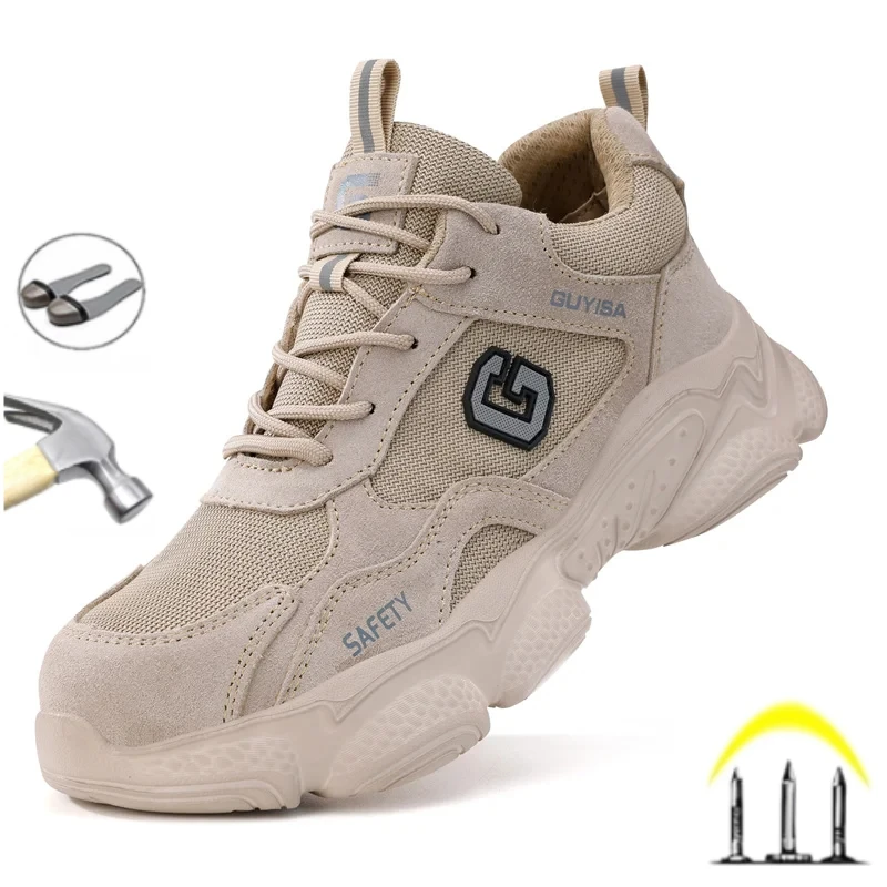 2024 New Safety Shoes Men Anti-smash Anti Puncture Work Shoes Anti Slip Indestructible Shoes Protective Sneakers Men Boots
2024 New Safety Shoes Men Anti-smash Anti Puncture Work Shoes Anti Slip Indestructible Shoes Protective Sneakers Men Boots