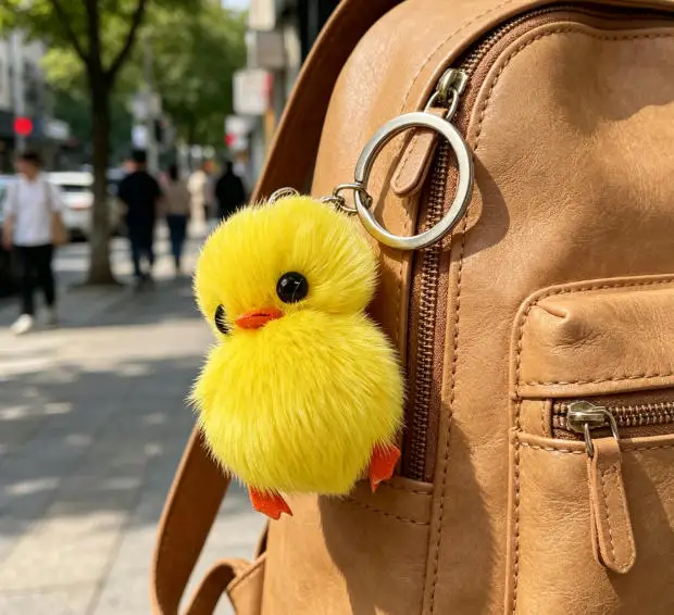 Small Chicken Keychain Easter Fluffy Chicks Mini Realistic Plush Chick Keychain for Easter Party Favors(1 PCS)
Small Chicken Keychain Easter Fluffy Chicks Mini Realistic Plush Chick Keychain for Easter Party Favors(1 PCS)