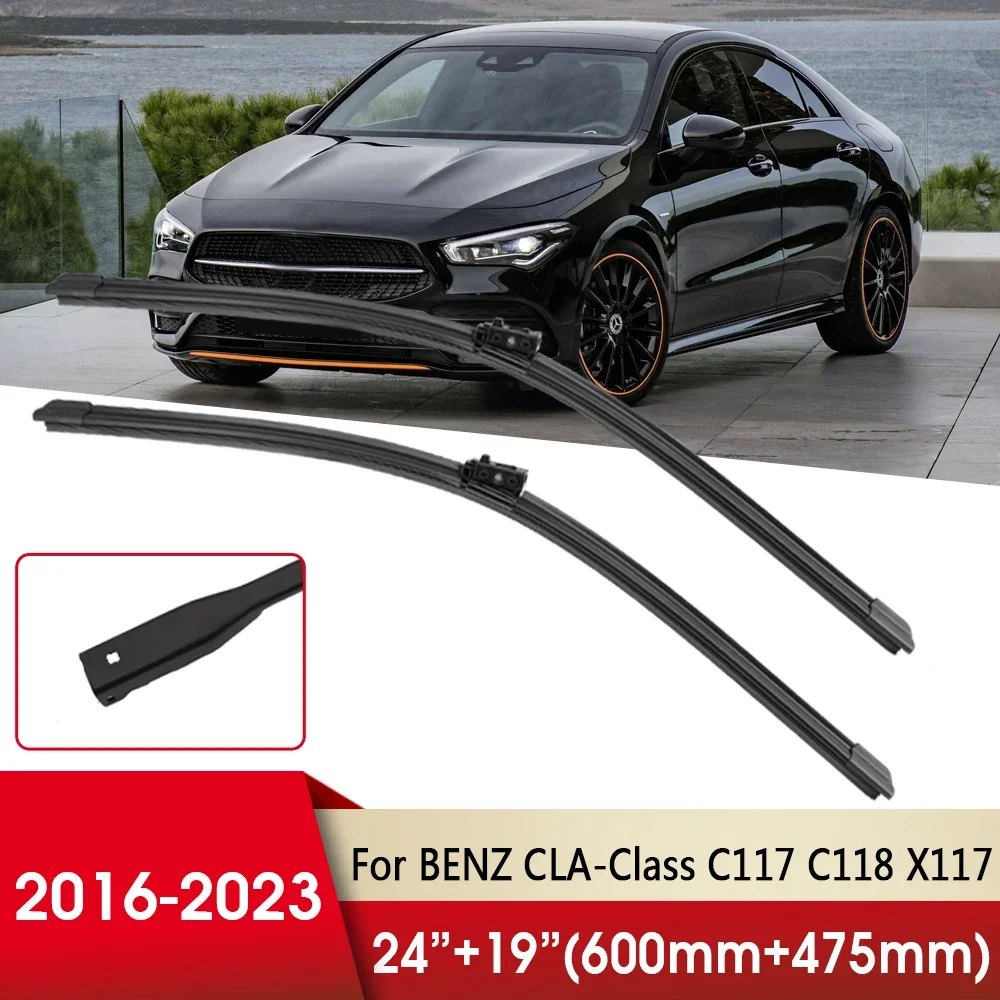 Car Wiper Front Wiper Blade For Mercedes-Benz CLA-Class C117 C118 X117 2015-2023 24"+19" Windscreen Wipers Auto Accessories
Car Wiper Front Wiper Blade For Mercedes-Benz CLA-Class C117 C118 X117 2015-2023 24"+19" Windscreen Wipers Auto Accessories