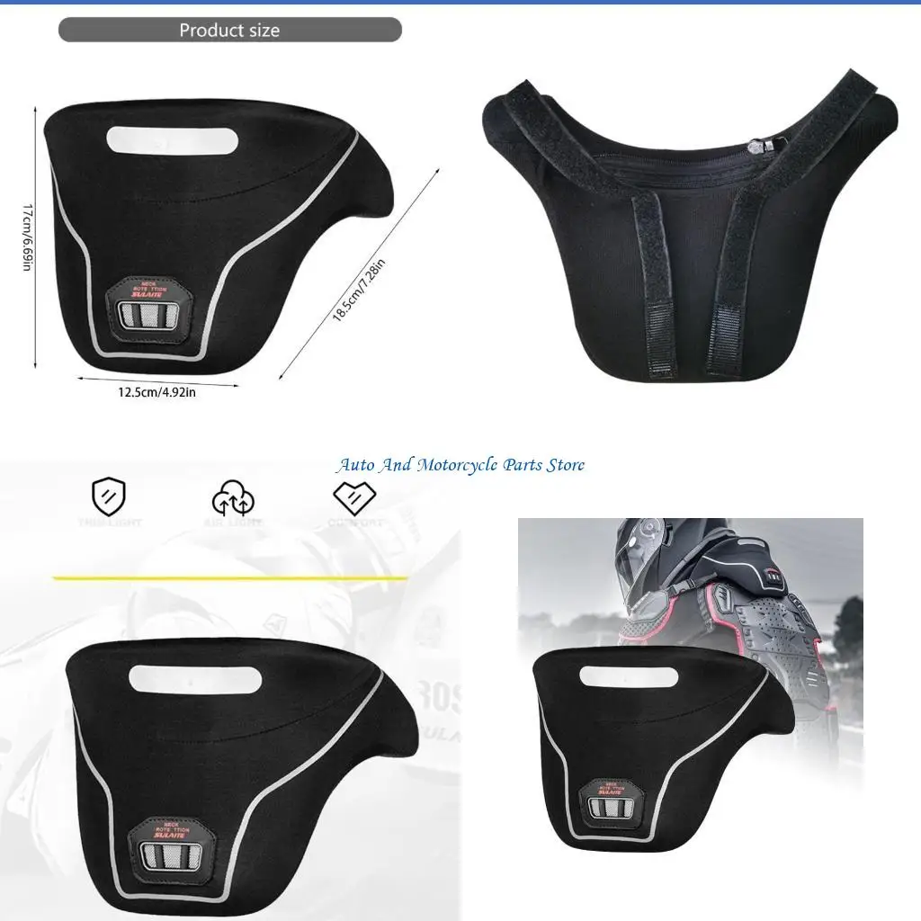 P9FD Motorcycle Neck Brace for Outdoor ridings Comfortable Breathable Motorbike Protective Neck Guard Simple Installation
P9FD Motorcycle Neck Brace for Outdoor ridings Comfortable Breathable Motorbike Protective Neck Guard Simple Installation