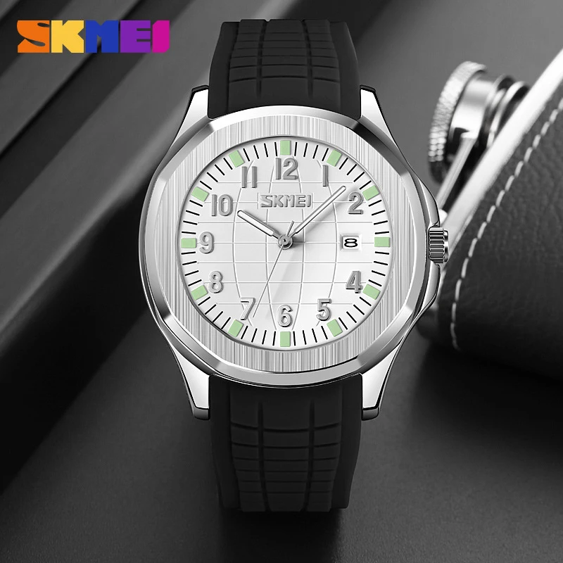 SKMEI Men's High-End Waterproof Watch 9286 Fashion Sports Quartz Watch with Silicone Strap
SKMEI Men's High-End Waterproof Watch 9286 Fashion Sports Quartz Watch with Silicone Strap