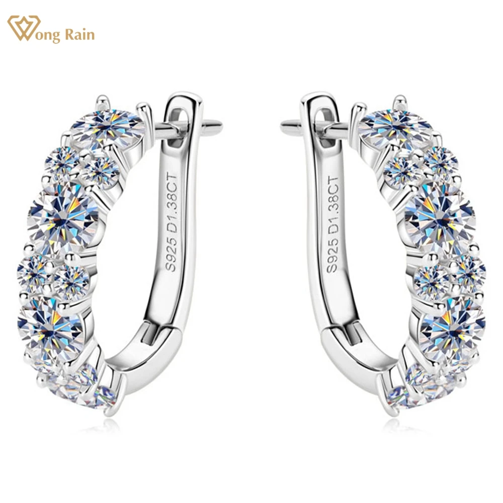 Wong Rain 18K позолоченные искусственные серебряные круглые серьги-кольца VVS1 3EX D с бриллиантами, ювелирные изделия
Wong Rain 18K позолоченные искусственные серебряные круглые серьги-кольца VVS1 3EX D с бриллиантами, ювелирные изделия