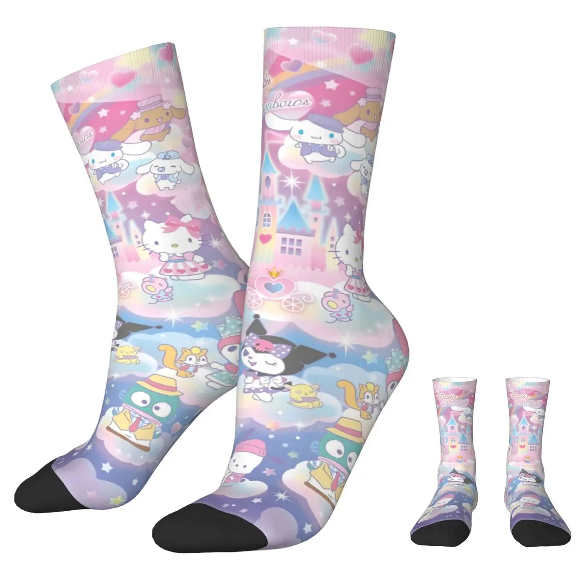 Sanrio Kuromi Melody Hello Kitty Sock Male Men Socks Hip Hop Cartoon Skateboard Women Sock Spring Summer Autumn Winter
Sanrio Kuromi Melody Hello Kitty Sock Male Men Socks Hip Hop Cartoon Skateboard Women Sock Spring Summer Autumn Winter