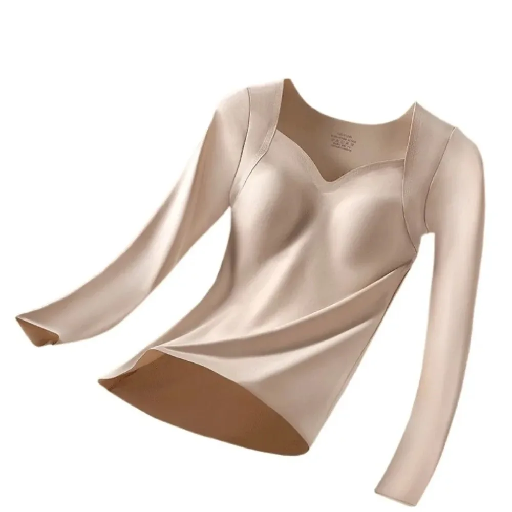 Herbal first color hyaluronic acid skin nourishing supermodel cloud skin underwear long sleeve nude antibacterial thermal vest
Herbal first color hyaluronic acid skin nourishing supermodel cloud skin underwear long sleeve nude antibacterial thermal vest