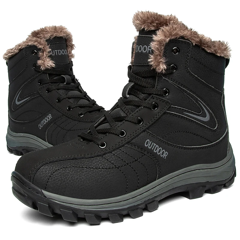 Men Tactical Military Snow Boots Genuine Leather Army Hunting Hiking Shoe Winter Boots For Men Outdoor Shoe Padded Warmth
Men Tactical Military Snow Boots Genuine Leather Army Hunting Hiking Shoe Winter Boots For Men Outdoor Shoe Padded Warmth