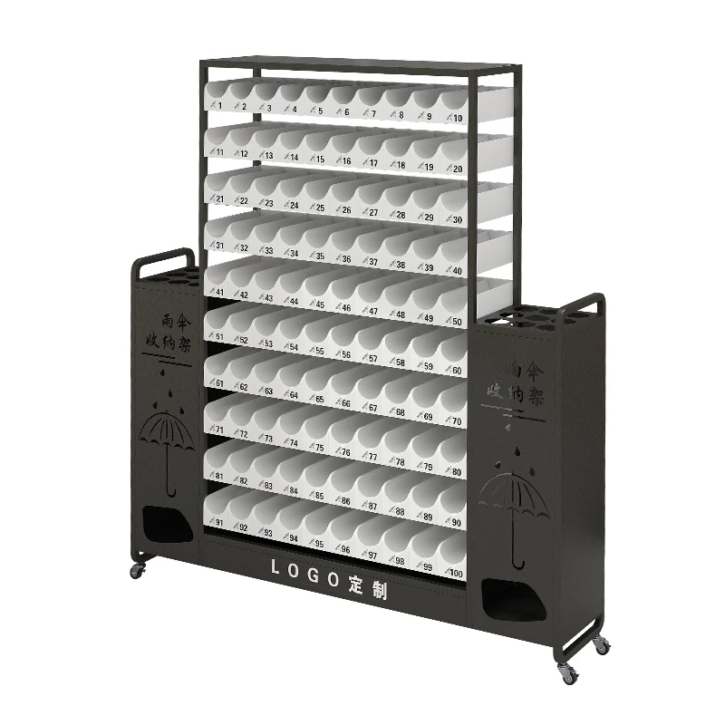 Umbrella storage rack at the entrance of school class library Subsidiary factory hotel lobby cabinet
Umbrella storage rack at the entrance of school class library Subsidiary factory hotel lobby cabinet