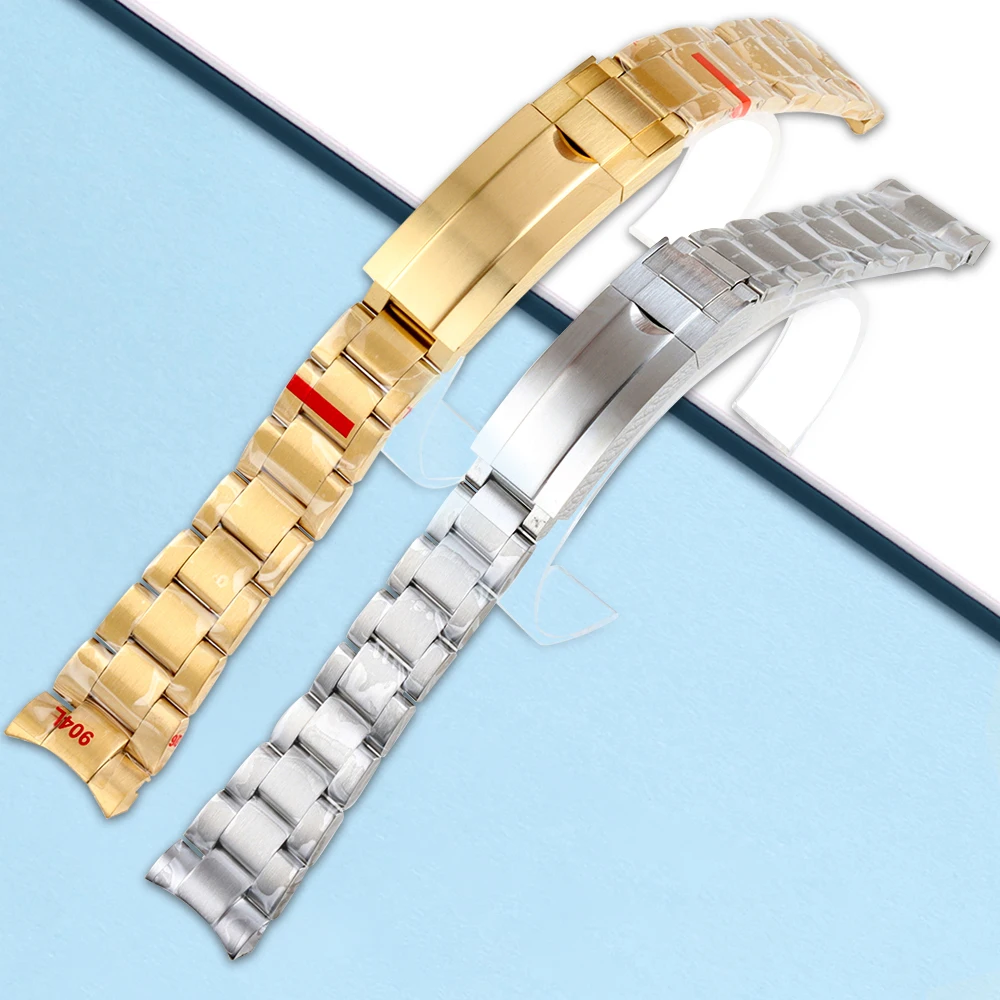 20mm Width Solid 316L Stainless Steel Strap Gold Pvd/Blak Pvd/ Rose Gold Pvd/Silver Oyster Bracelet Folding Buckle Solid Link
20mm Width Solid 316L Stainless Steel Strap Gold Pvd/Blak Pvd/ Rose Gold Pvd/Silver Oyster Bracelet Folding Buckle Solid Link