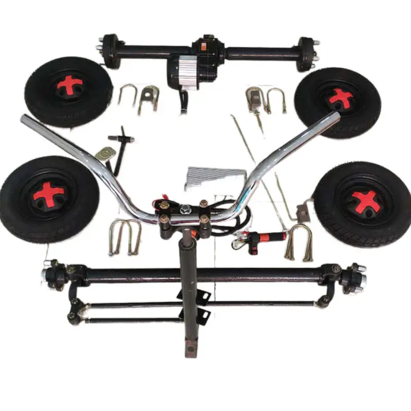 Electric Tricycle Customizable 60V 1200W Four-wheel Modified Car Assembly Kit Hub Motor Rear Differential Axle
Electric Tricycle Customizable 60V 1200W Four-wheel Modified Car Assembly Kit Hub Motor Rear Differential Axle