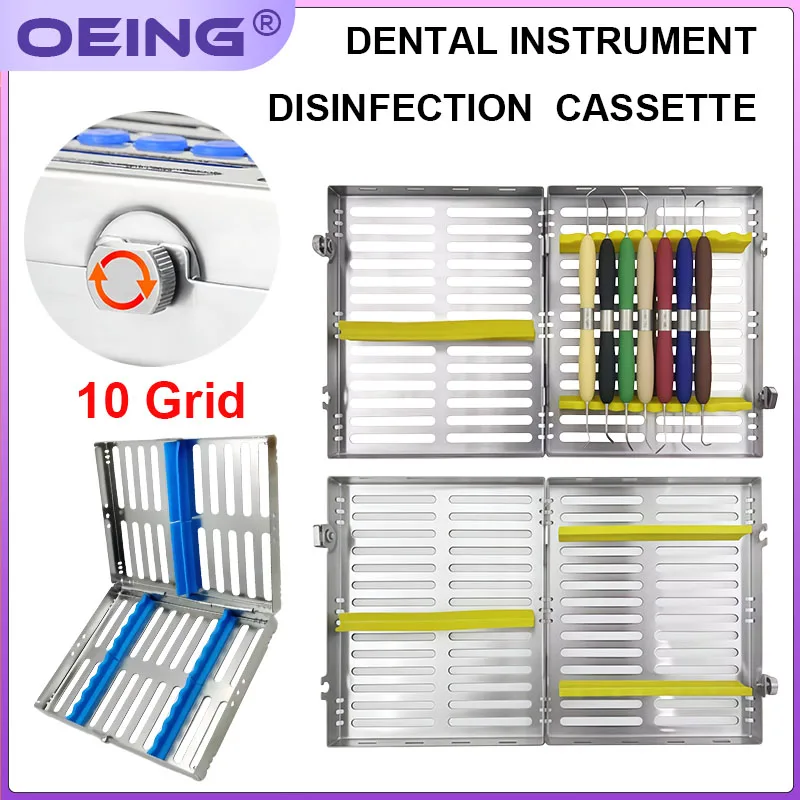 Dental Instrument Storage Box, Metal Instrument Management Box, 10-Compartment Dental Implant Instrument Sterilization Box
Dental Instrument Storage Box, Metal Instrument Management Box, 10-Compartment Dental Implant Instrument Sterilization Box