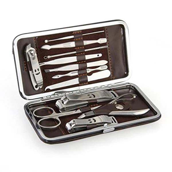 12 Pcs Nail Scissors Set Travel Grooming Kit Care Manicure Suite Pedicure Personal 
12 Pcs Nail Scissors Set Travel Grooming Kit Care Manicure Suite Pedicure Personal