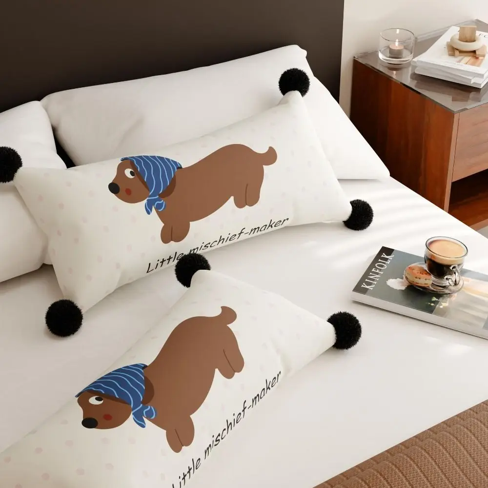 Microfiber Puppy Rectangular Pillow Cover Washed Material Comfortable Sofa Cushion Cover Soft Cartoon Pillow Case Sofa
Microfiber Puppy Rectangular Pillow Cover Washed Material Comfortable Sofa Cushion Cover Soft Cartoon Pillow Case Sofa