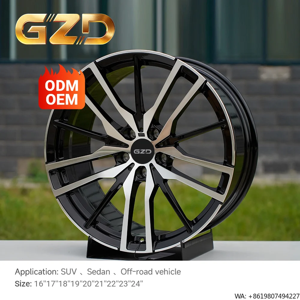 GZD Factory Selling Black Monoblock Forged 17 18 20 21 24 Inch Aluminum Alloy Wheels 5x114.3 5x112 5x120 5x130 for Sports Car
GZD Factory Selling Black Monoblock Forged 17 18 20 21 24 Inch Aluminum Alloy Wheels 5x114.3 5x112 5x120 5x130 for Sports Car