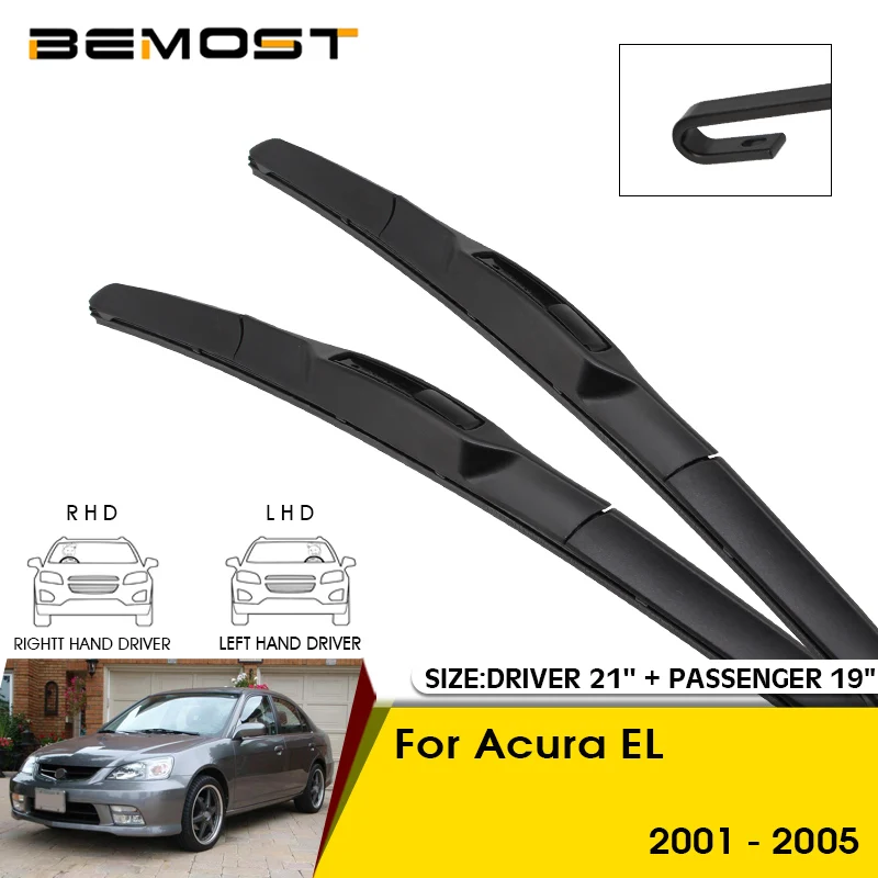 Car Wiper Blades For Acura EL 2001-2005 Windshield Windscreen Front Window Blades 21"+19" Car Accessories
Car Wiper Blades For Acura EL 2001-2005 Windshield Windscreen Front Window Blades 21"+19" Car Accessories
