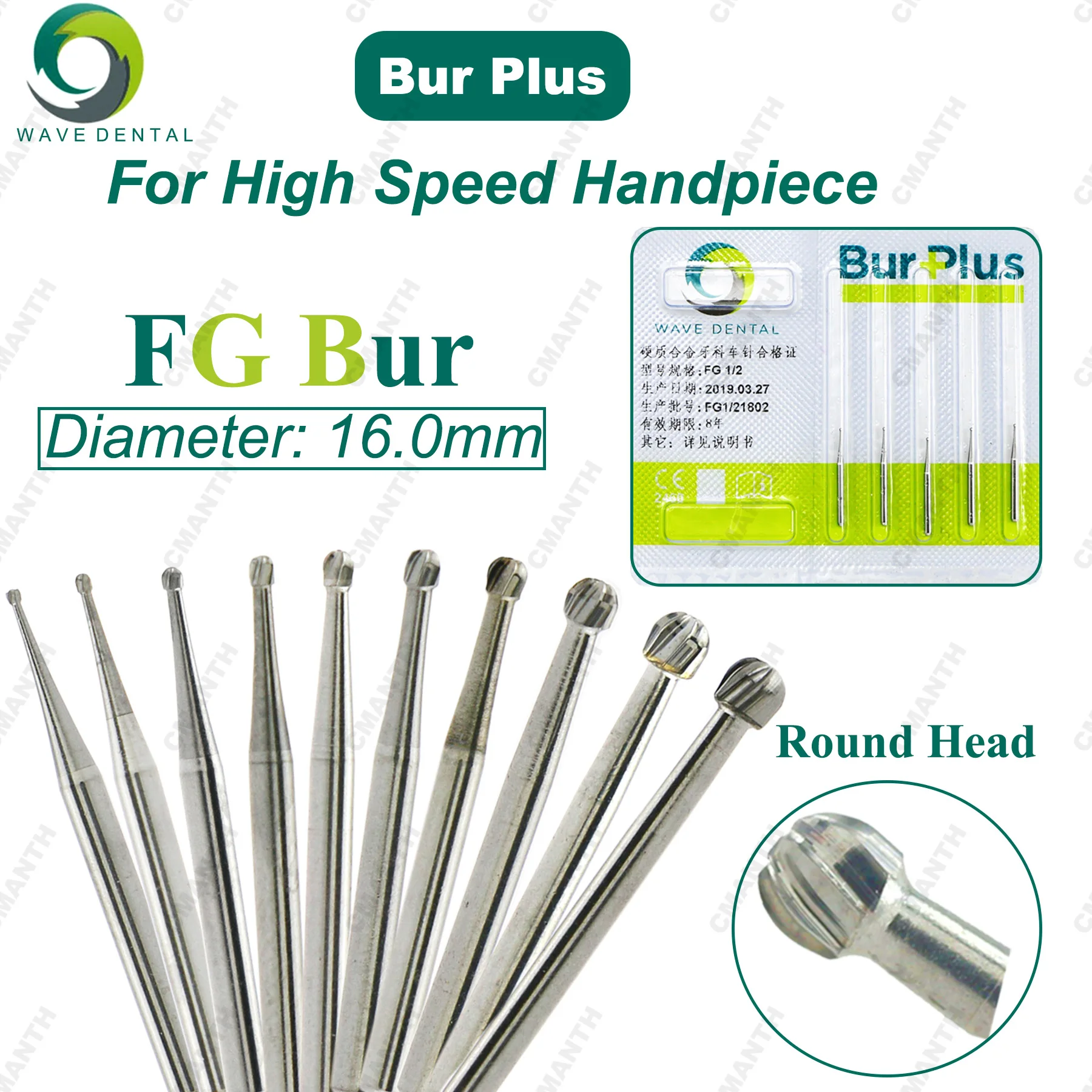 Зуботехнический бор WAVE из карбида вольфрама, круглая шарообразная головка, тип FG, 19 мм, для высокоскоростного наконечника. Стоматологические насадки-трубочки 1,6 мм, 5 шт./упаковка, цвет клубничный
Зуботехнический бор WAVE из карбида вольфрама, круглая шарообразная головка, тип FG, 19 мм, для высокоскоростного наконечника. Стоматологические насадки-трубочки 1,6 мм, 5 шт./упаковка, цвет клубничный