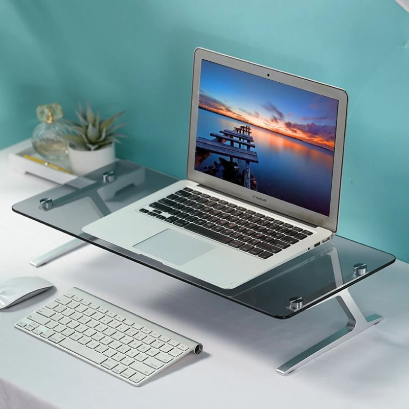 Tempered glass multifunction universal laptop monitor stand Computer Desk
Tempered glass multifunction universal laptop monitor stand Computer Desk