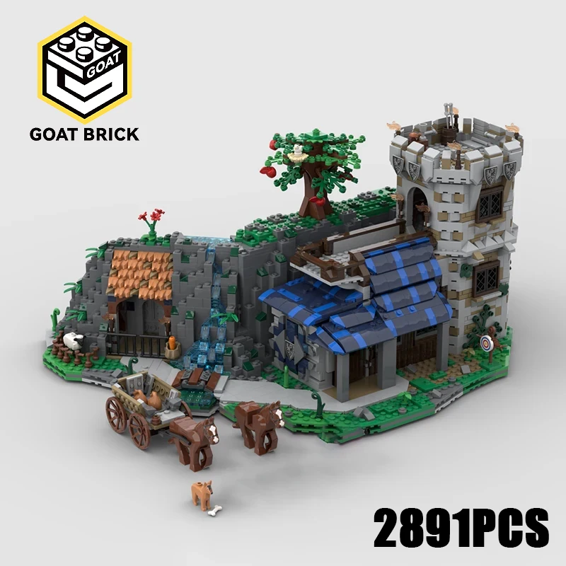 Castle scene Moc Building Blocks Rockwell Castel Outpost Technology Modular Bricks Model Gifts Christmas Toys DIY Sets Assembly
Castle scene Moc Building Blocks Rockwell Castel Outpost Technology Modular Bricks Model Gifts Christmas Toys DIY Sets Assembly