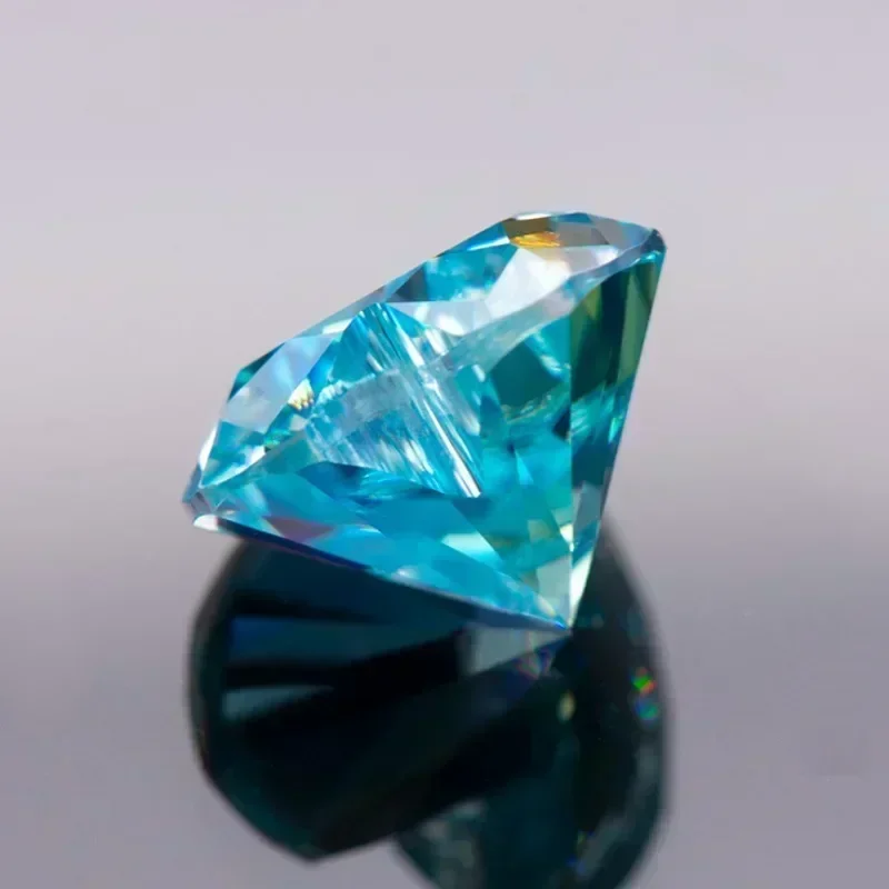 Aquamarine Color Moissanite Stone Heart Cut Gemstone Certificate Lab Grown Advanced Diamond For Jewelry Making
Aquamarine Color Moissanite Stone Heart Cut Gemstone Certificate Lab Grown Advanced Diamond For Jewelry Making
