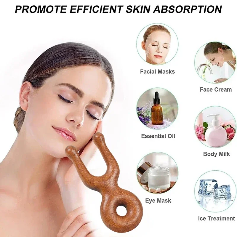 1PC Sandalwood Gua Sha Massager - Facial & Scalp Massage Tool with Wide-Tooth Comb for Gua Sha Scraping
1PC Sandalwood Gua Sha Massager - Facial & Scalp Massage Tool with Wide-Tooth Comb for Gua Sha Scraping
