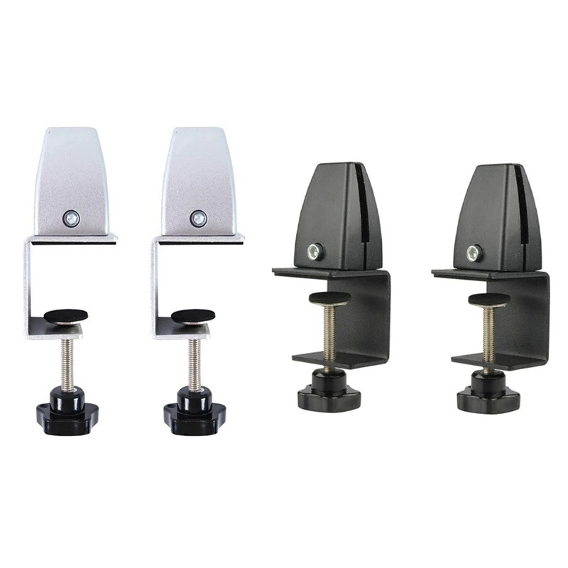 2PCS Aluminum Alloy Glass Clip Adjustable Clip Mobile Screen Clip Office Desk Partition Clip Black
2PCS Aluminum Alloy Glass Clip Adjustable Clip Mobile Screen Clip Office Desk Partition Clip Black