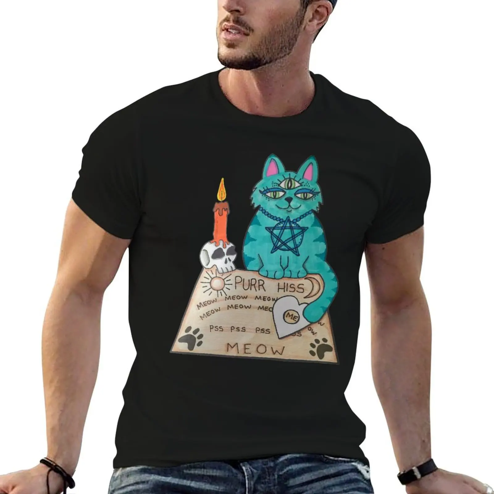 Ouija Cat - Take 2 T-Shirt shirts graphic kawaii clothes oversized graphic tee anime stuff vintage t shirt men
Ouija Cat - Take 2 T-Shirt shirts graphic kawaii clothes oversized graphic tee anime stuff vintage t shirt men