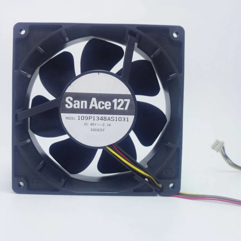 Y+New 109P1348AS1031 For SANYO San Ace127 48V 0.3A cooling fan
Y+New 109P1348AS1031 For SANYO San Ace127 48V 0.3A cooling fan