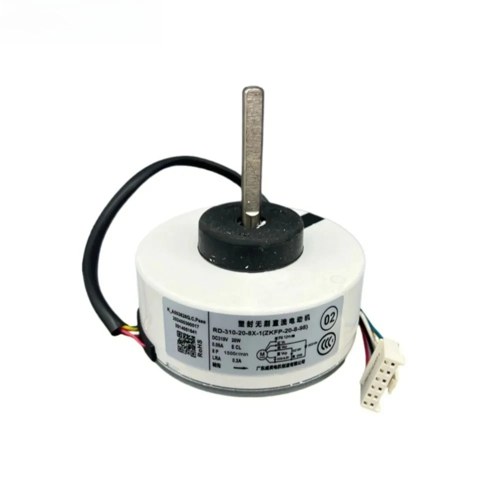 New For Xiaomi Air Conditioner Indoor Unit DC Fan Motor RD-310-20-8X-1 DC310 20W 1500RPM ZKFP-20-8-98 Conditioning Parts
New For Xiaomi Air Conditioner Indoor Unit DC Fan Motor RD-310-20-8X-1 DC310 20W 1500RPM ZKFP-20-8-98 Conditioning Parts