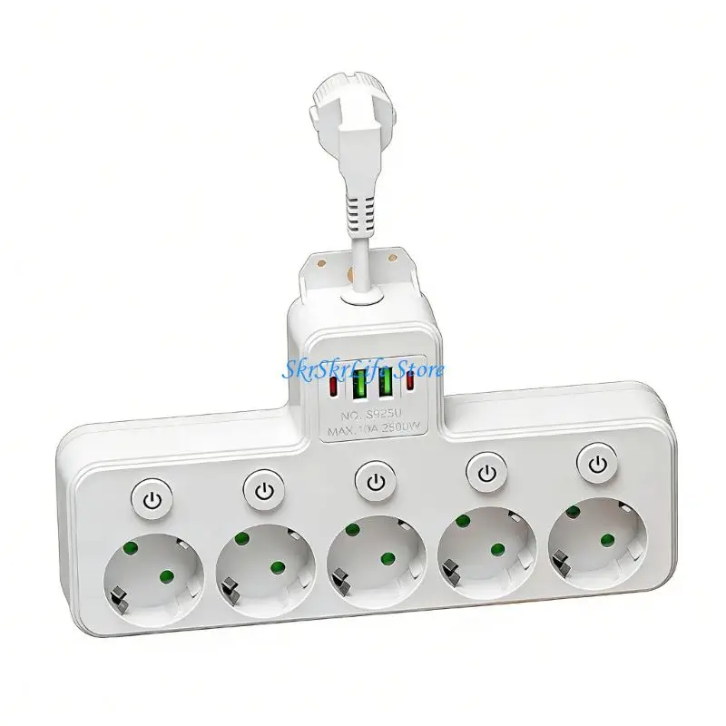 E65E Wall Plugs With USB Chargers And Convenient Independent Control Switches
E65E Wall Plugs With USB Chargers And Convenient Independent Control Switches