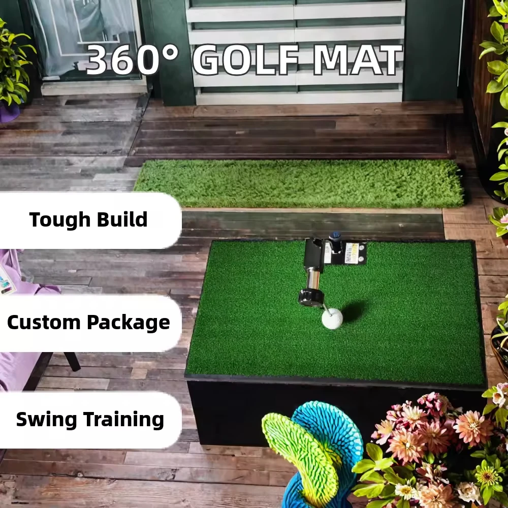 Nylon Golf Practice Trainer Mat 360 Rotation Driving Range and Chipping Mat Swing Trainer for
Nylon Golf Practice Trainer Mat 360 Rotation Driving Range and Chipping Mat Swing Trainer for