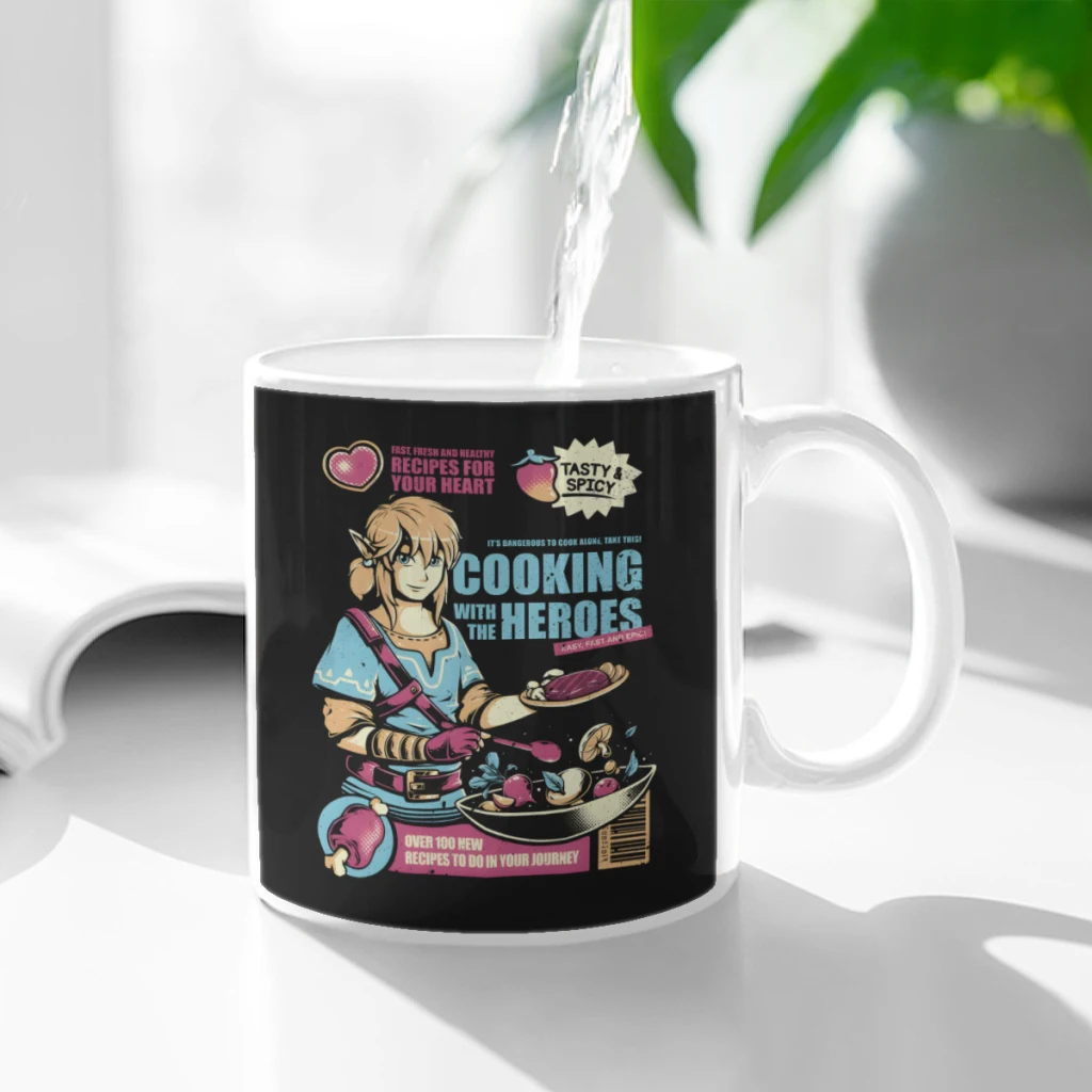 Cooking with the Heroes Ceramic Cup Coffee Oatmeal Breakfast Cup Creative Personality Mug
Cooking with the Heroes Ceramic Cup Coffee Oatmeal Breakfast Cup Creative Personality Mug