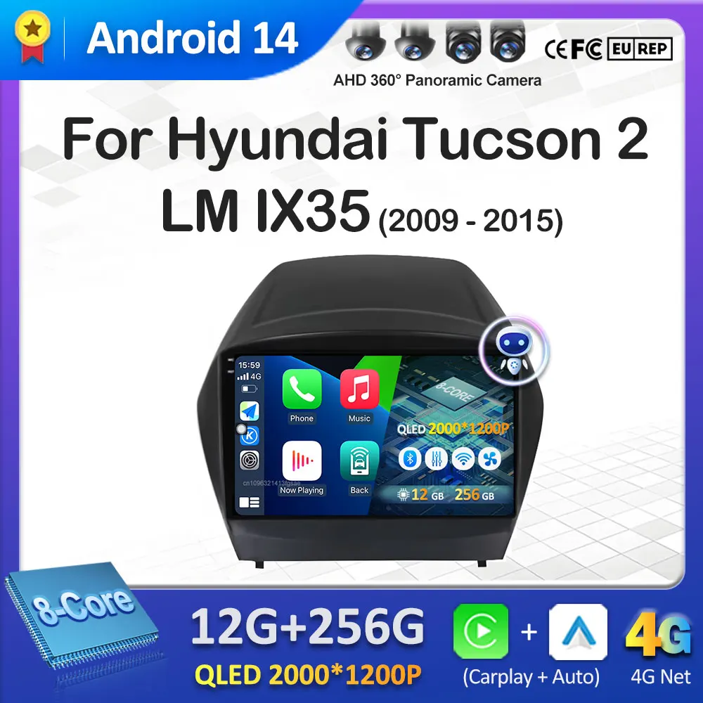 Автомобильный мультимедийный видео-аудиоплеер для Hyundai Tucson 2 LM IX35 2009 2010 2011 2012-2015 Android Интеллектуальная система WIFI
Автомобильный мультимедийный видео-аудиоплеер для Hyundai Tucson 2 LM IX35 2009 2010 2011 2012-2015 Android Интеллектуальная система WIFI