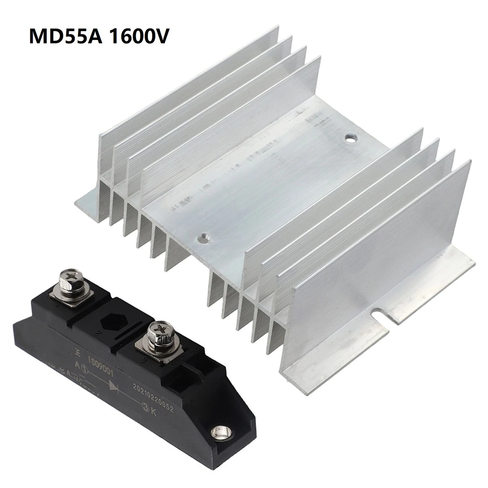 Диоды MD55A 1600В для солнечных электростанций с радиатором, подходят для фотоэлектрических систем и управления питанием автомобильных панелей
Диоды MD55A 1600В для солнечных электростанций с радиатором, подходят для фотоэлектрических систем и управления питанием автомобильных панелей