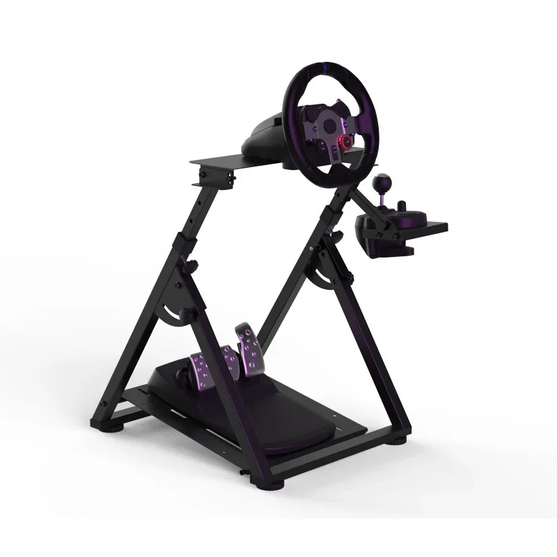 X-shaped folding racing simulator stand, home game stand, Logitech G series, Master steering wheel stand
X-shaped folding racing simulator stand, home game stand, Logitech G series, Master steering wheel stand