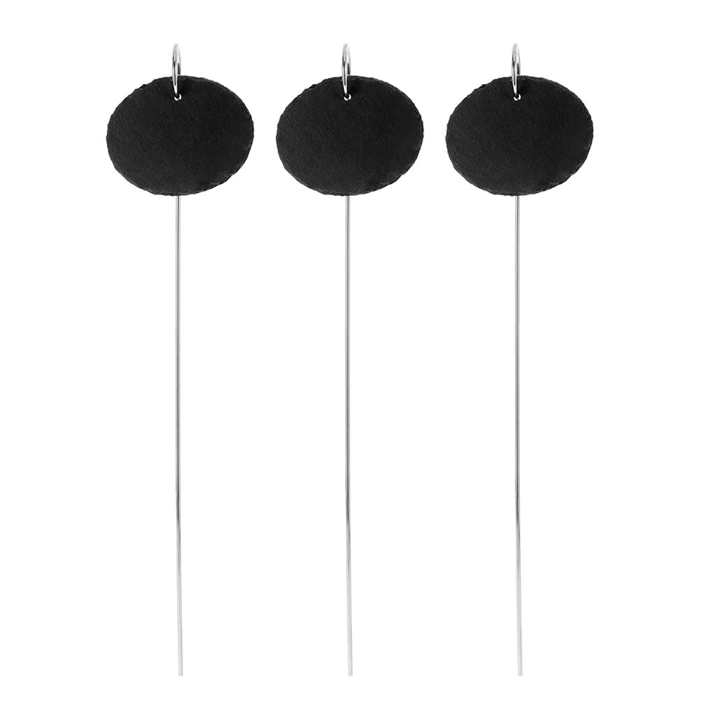 3 Pcs Plant Name Tags Label Garden Signs for Vegetables Markers Plants Grey Outdoor
3 Pcs Plant Name Tags Label Garden Signs for Vegetables Markers Plants Grey Outdoor