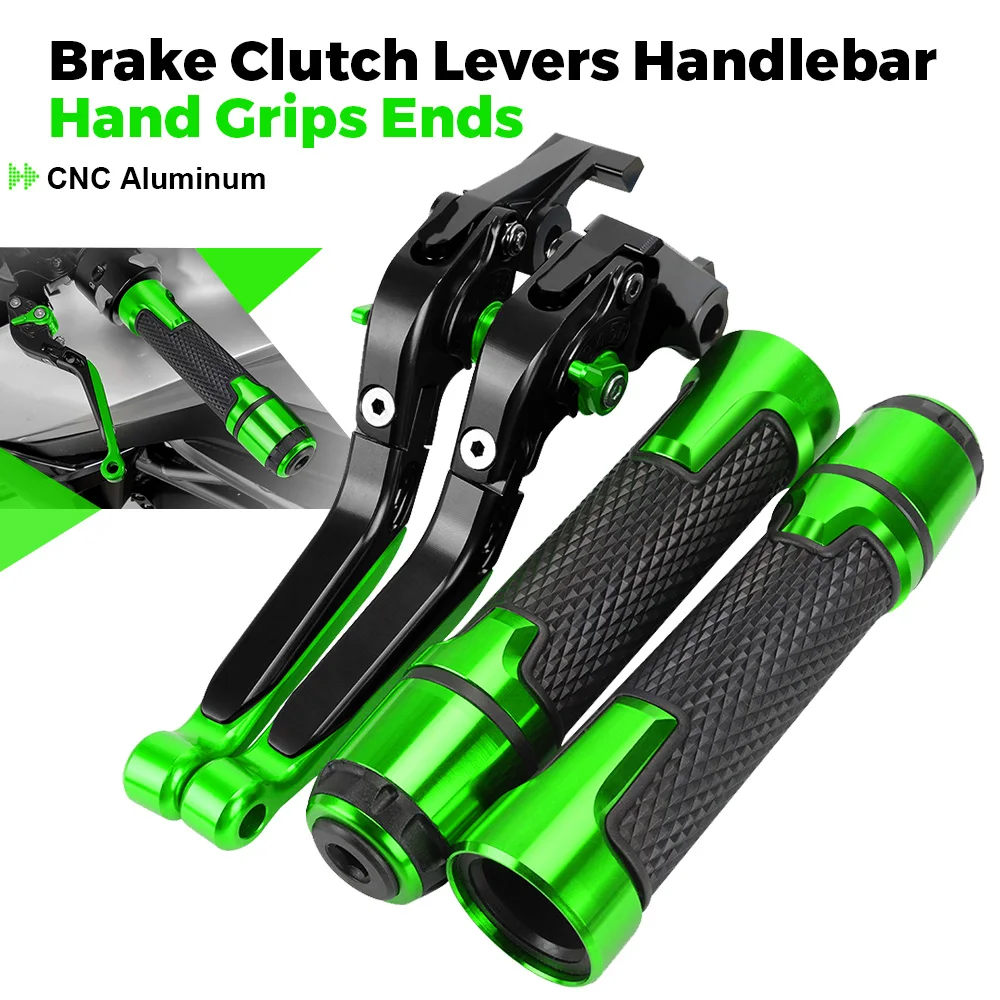 Motorcycle Handlebar Hand Grips Handle Bar End Cover Brake Clutch Levers For KAWASAKI NINJA 650R ER6F 2017 2018 2019-2023
Motorcycle Handlebar Hand Grips Handle Bar End Cover Brake Clutch Levers For KAWASAKI NINJA 650R ER6F 2017 2018 2019-2023