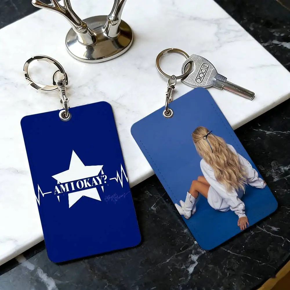 Singer M-Megan Moroney Am I Okay Community Access Card Holder Elevator Card Sensor Drop Card Protector Keychain
Singer M-Megan Moroney Am I Okay Community Access Card Holder Elevator Card Sensor Drop Card Protector Keychain
