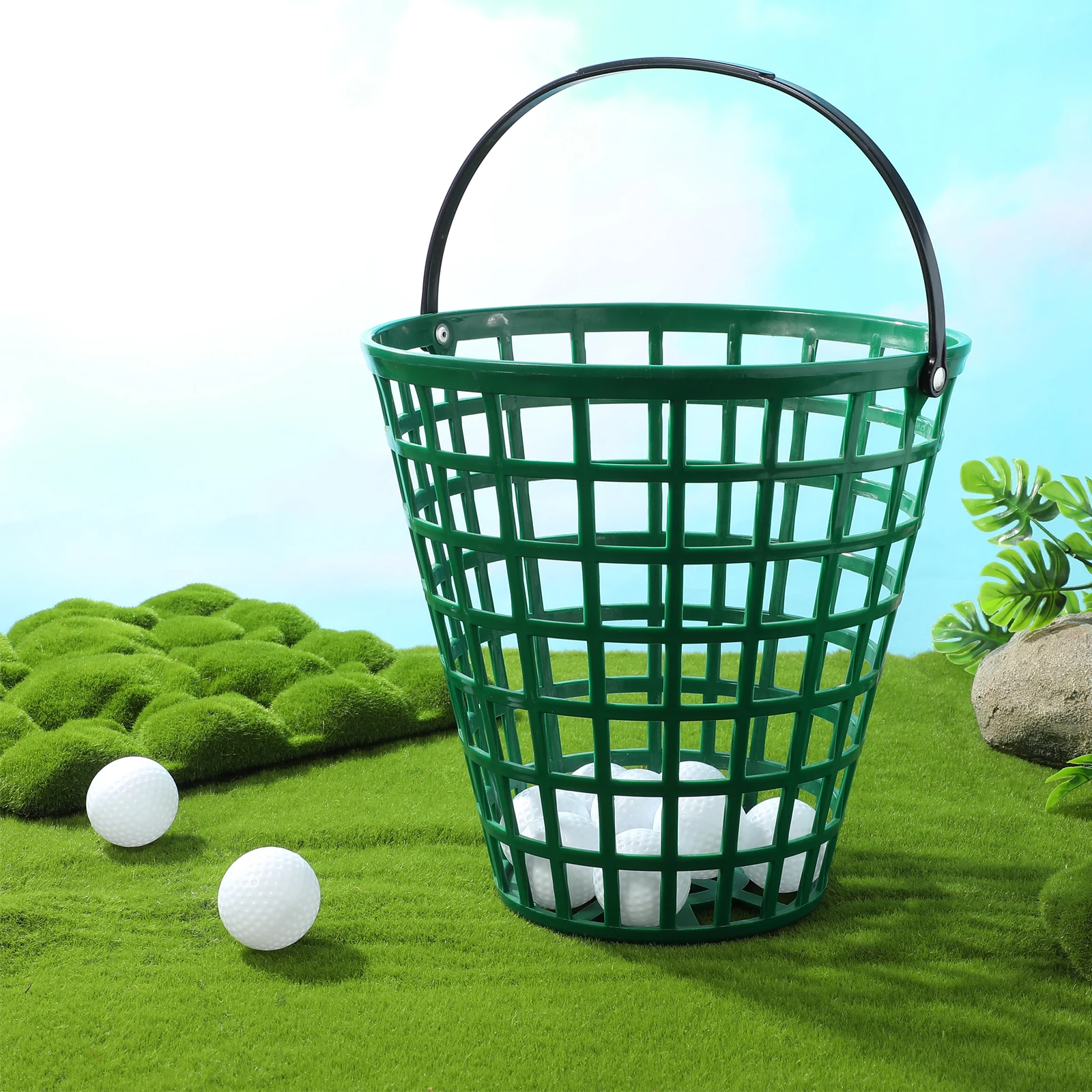 Golf Bucket Large Holder Basket Sports Outdoors Cargo Box Range Bucket Foldable Handle Stackable Storage Solution
Golf Bucket Large Holder Basket Sports Outdoors Cargo Box Range Bucket Foldable Handle Stackable Storage Solution
