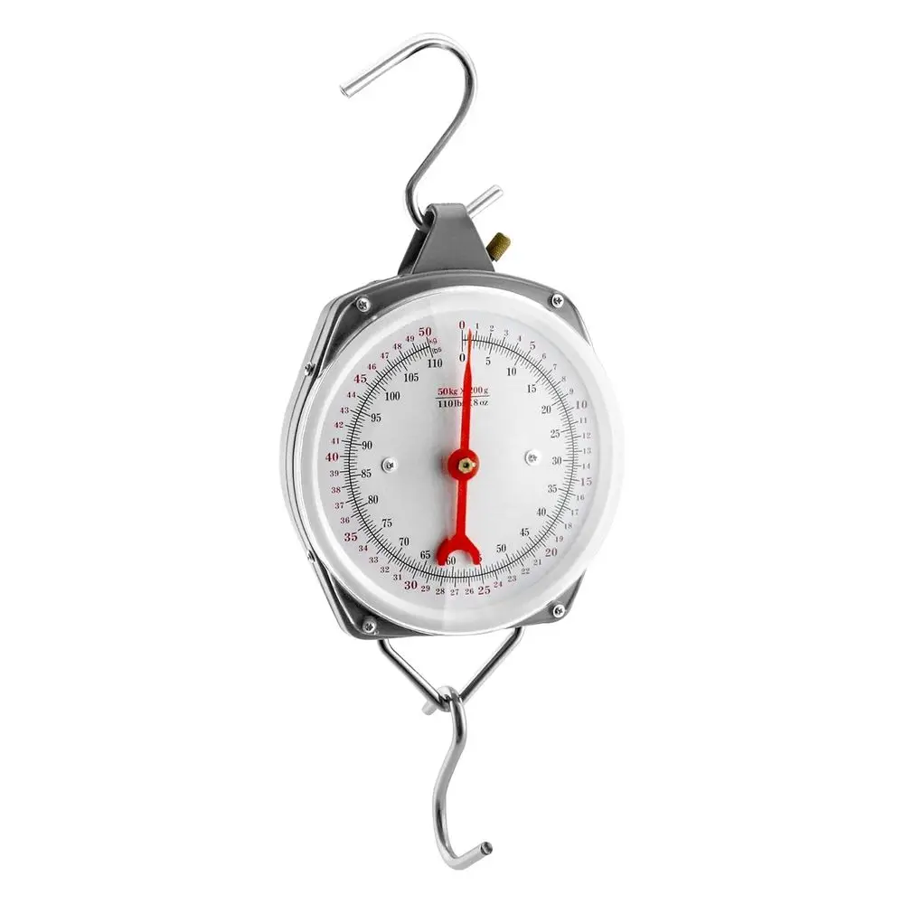 Heavy-Duty Dual-Unit Hanging Scale - 110 lbs/50 kg Capacity
Heavy-Duty Dual-Unit Hanging Scale - 110 lbs/50 kg Capacity