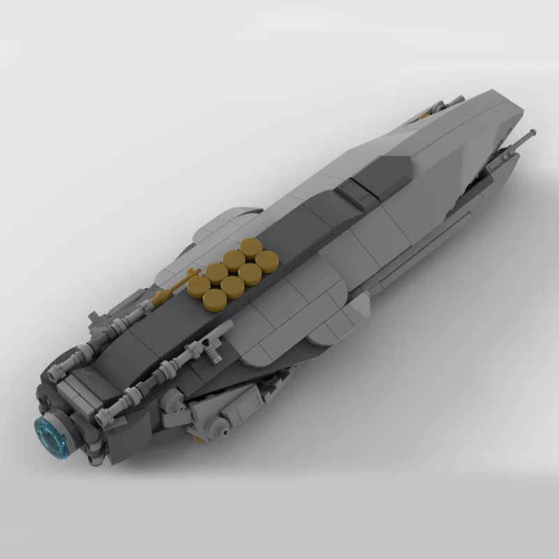 Grey Space Speeder Ship Model MOC Building Bricks War Equipment Modular Technology Gifts Holiday Assemble Children Toys Suit
Grey Space Speeder Ship Model MOC Building Bricks War Equipment Modular Technology Gifts Holiday Assemble Children Toys Suit