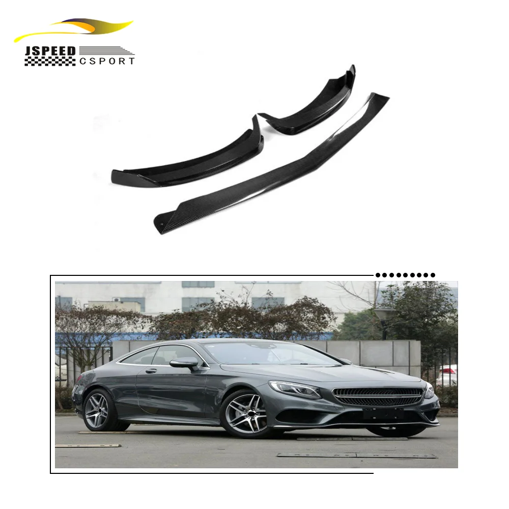 Подходит для спортивного переднего бампера JCSPORTLINE из углеродного волокна C217, подходит для Mercedes-Benz S-Class S500 S550 Coupe
Подходит для спортивного переднего бампера JCSPORTLINE из углеродного волокна C217, подходит для Mercedes-Benz S-Class S500 S550 Coupe
