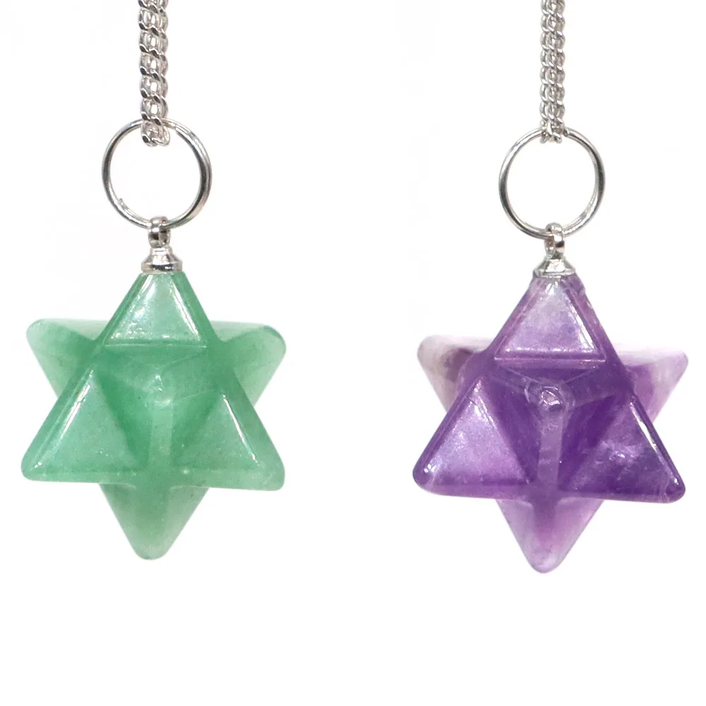 13mm Merkaba Star Pendant Natural Hexagram Stone Necklace Reiki Healing Crystal Wiccan Energy Gemston For DIY Jewelry Home Decor
13mm Merkaba Star Pendant Natural Hexagram Stone Necklace Reiki Healing Crystal Wiccan Energy Gemston For DIY Jewelry Home Decor