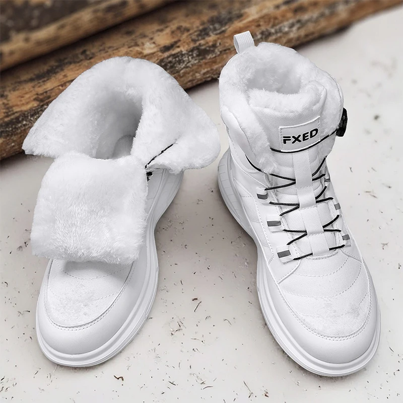 Men's Winter Large-sized Two-color Professional Original Design Rotating Buckle Stable Anti-slip Outdoor Mid-calf Snow Boots
Men's Winter Large-sized Two-color Professional Original Design Rotating Buckle Stable Anti-slip Outdoor Mid-calf Snow Boots