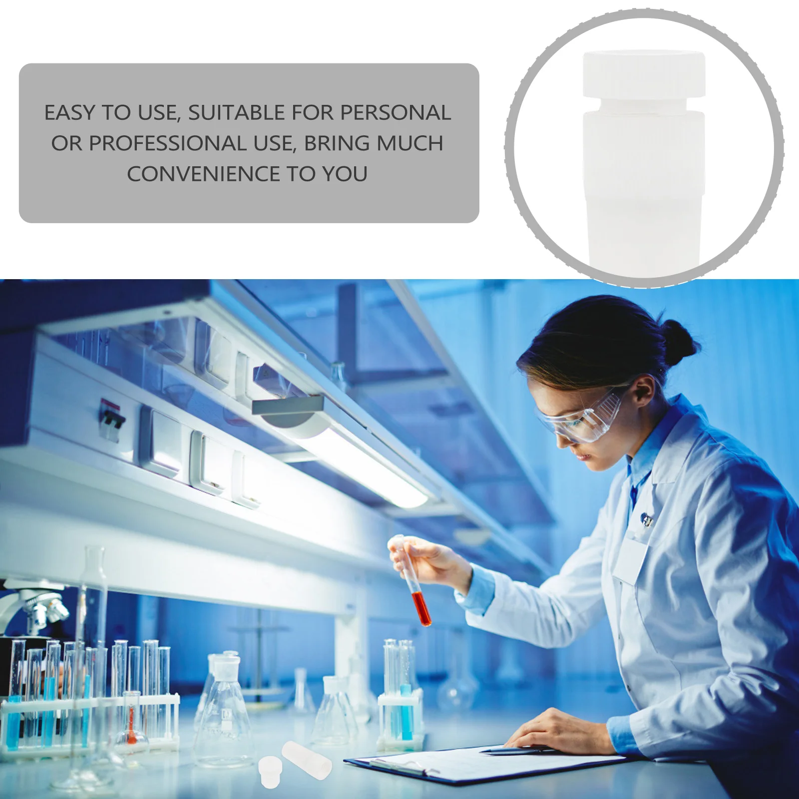 1 pc Ptfe Stirring Plug Laboratory Chemical Stirrer Multipurpose Reagent Mixing Tool Professional Stirrer For Chemistry
1 pc Ptfe Stirring Plug Laboratory Chemical Stirrer Multipurpose Reagent Mixing Tool Professional Stirrer For Chemistry