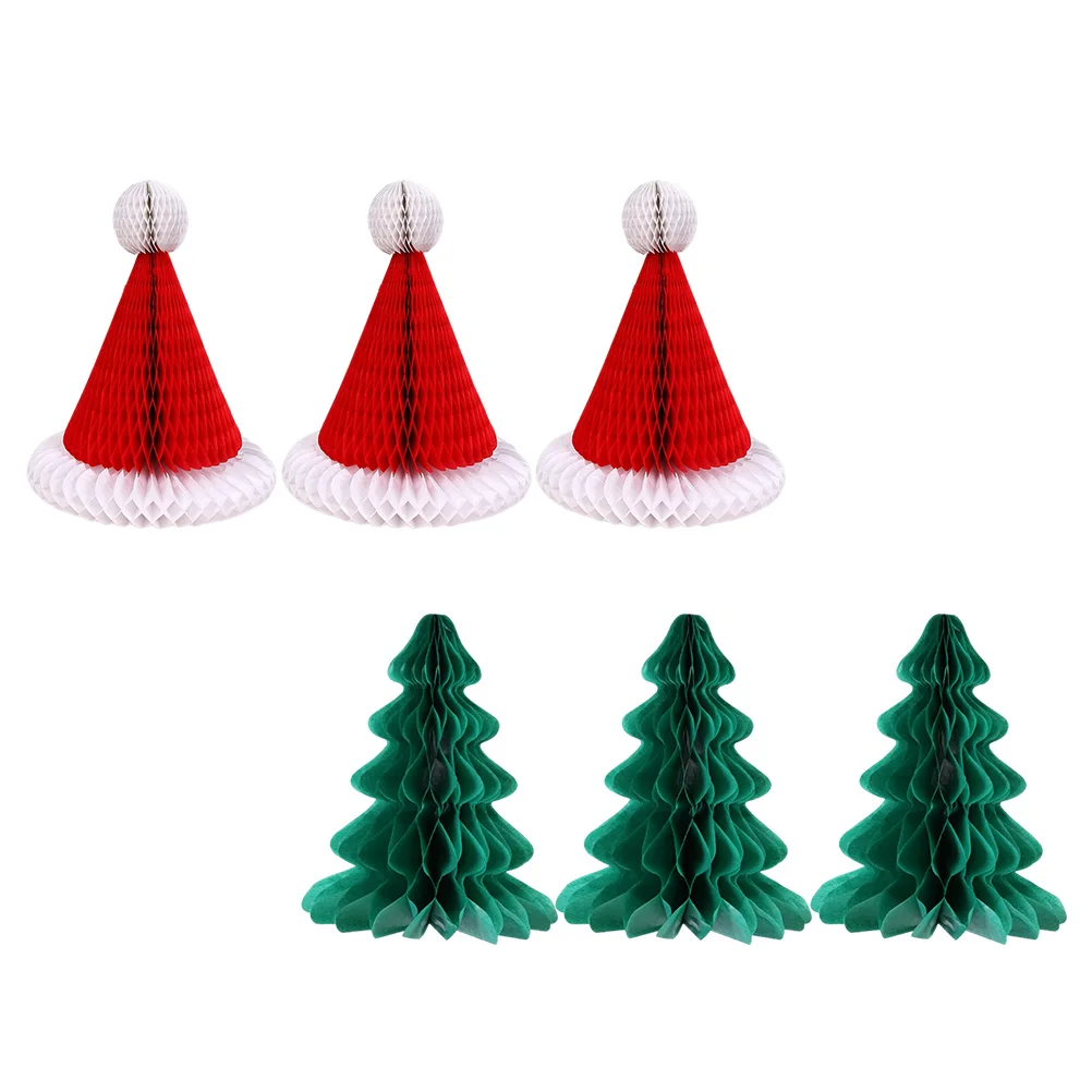 6 Pcs Christmas Tree Hat Decorations Large Spheres Paper Honeycomb Ornaments Party Supplies Xmas Home Club Photo Props Bright
6 Pcs Christmas Tree Hat Decorations Large Spheres Paper Honeycomb Ornaments Party Supplies Xmas Home Club Photo Props Bright