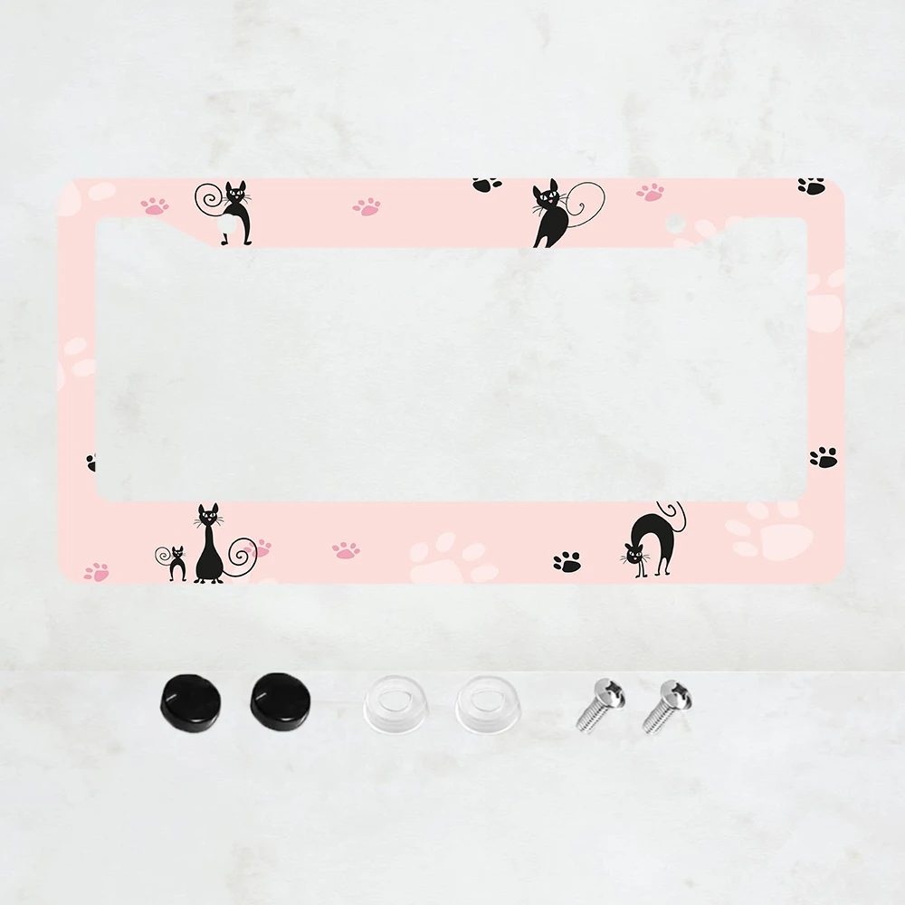 Алюминиевая рамка номерного знака, металлическая рамка номерного знака с розовым котом, алюминиевая номерная табличка, автомобильные аксессуары для кошек, подарки для кошек
Алюминиевая рамка номерного знака, металлическая рамка номерного знака с розовым котом, алюминиевая номерная табличка, автомобильные аксессуары для кошек, подарки для кошек